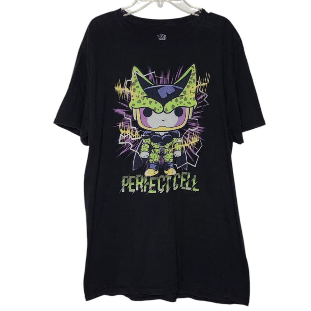 Men's Funko Dragonball Z Perfect Cell T-Shirt L/G Black